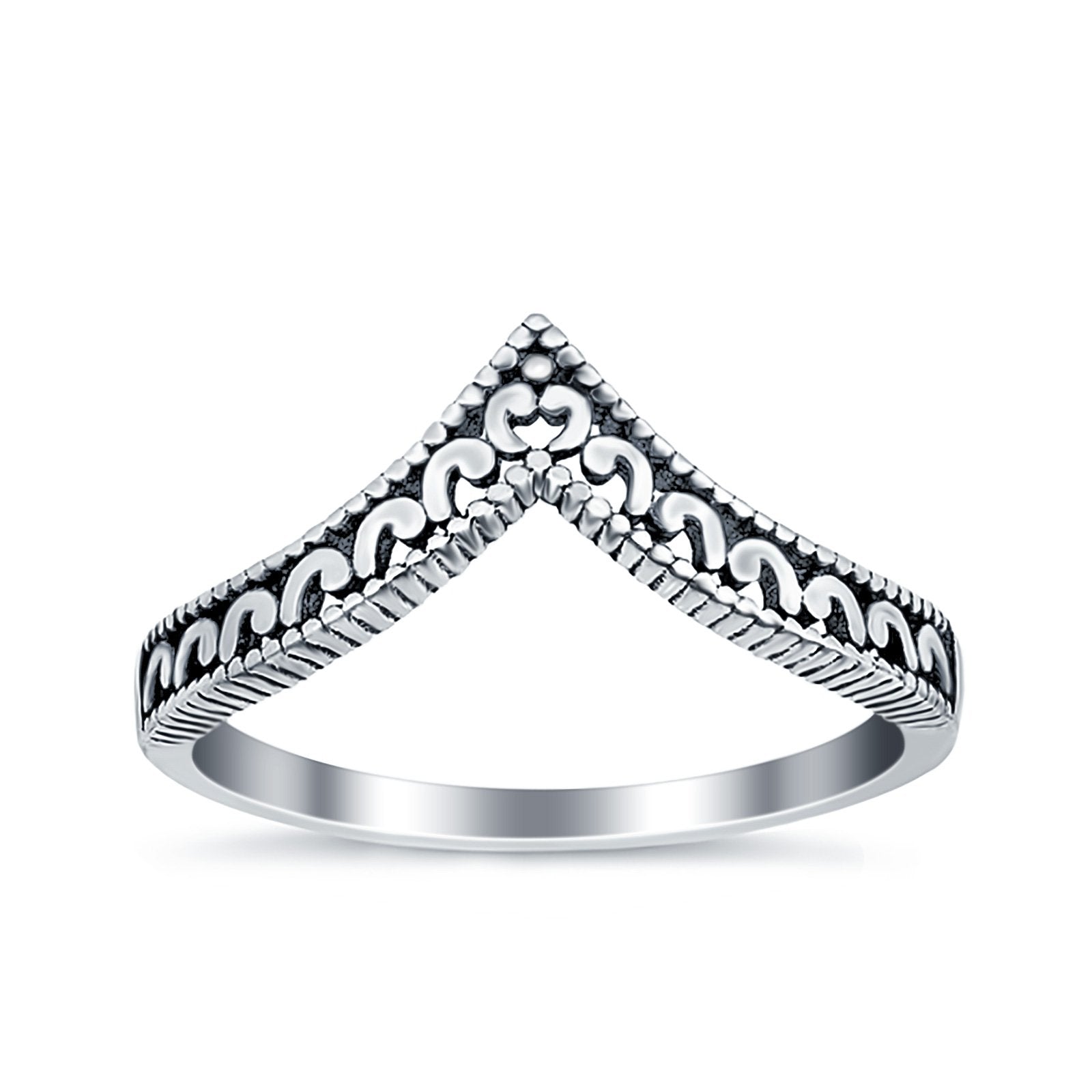 V Shape Ring