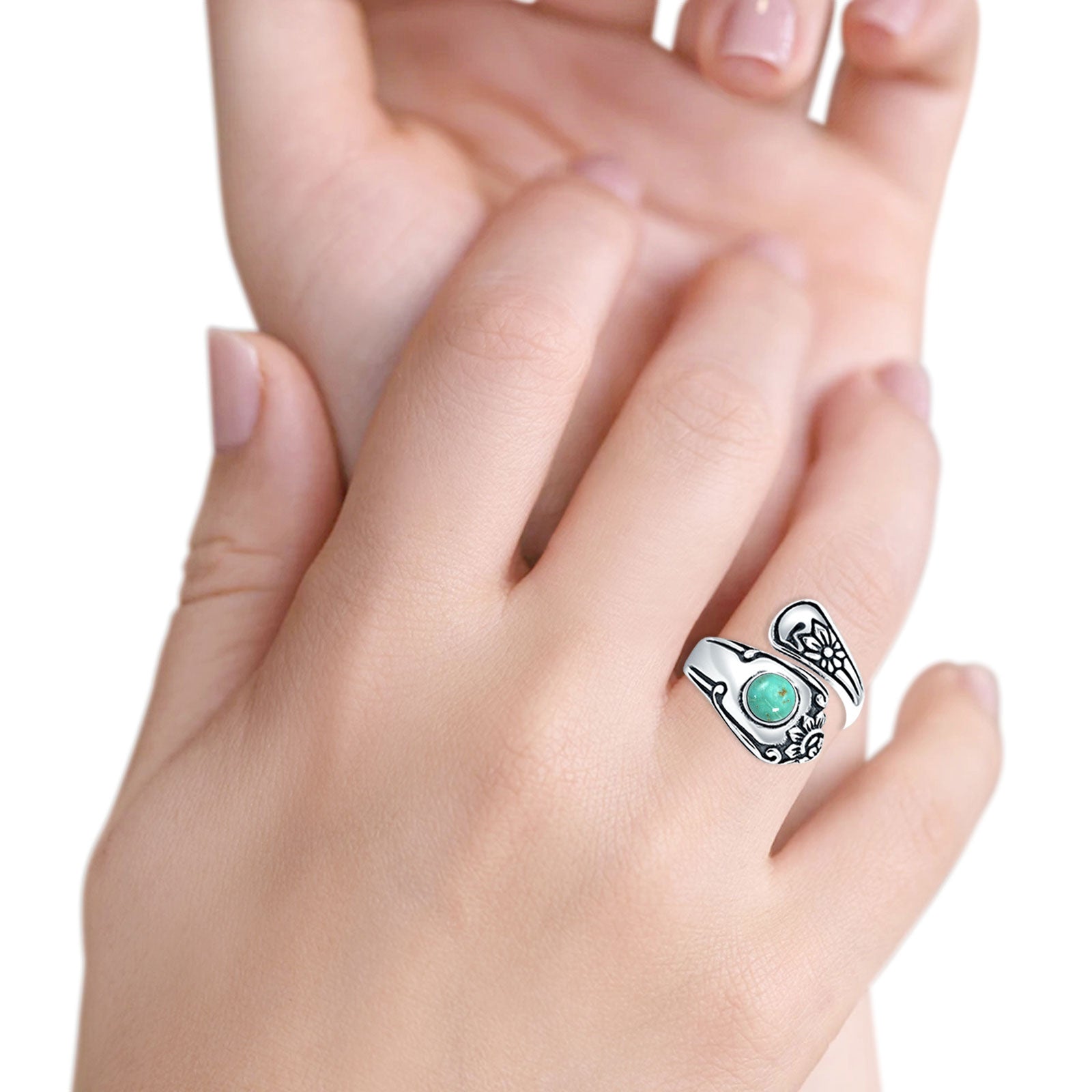 Silver Spoon Ring