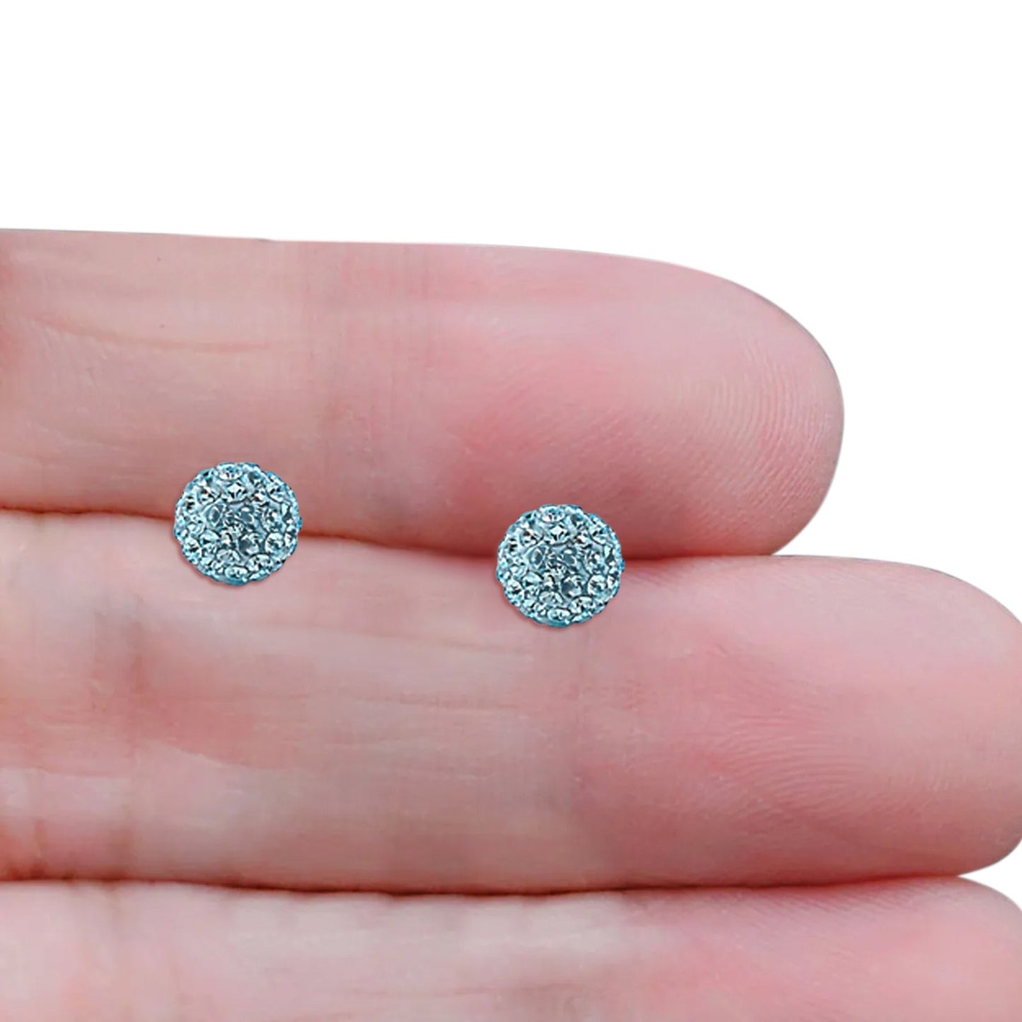 Full Ball Stud Earrings