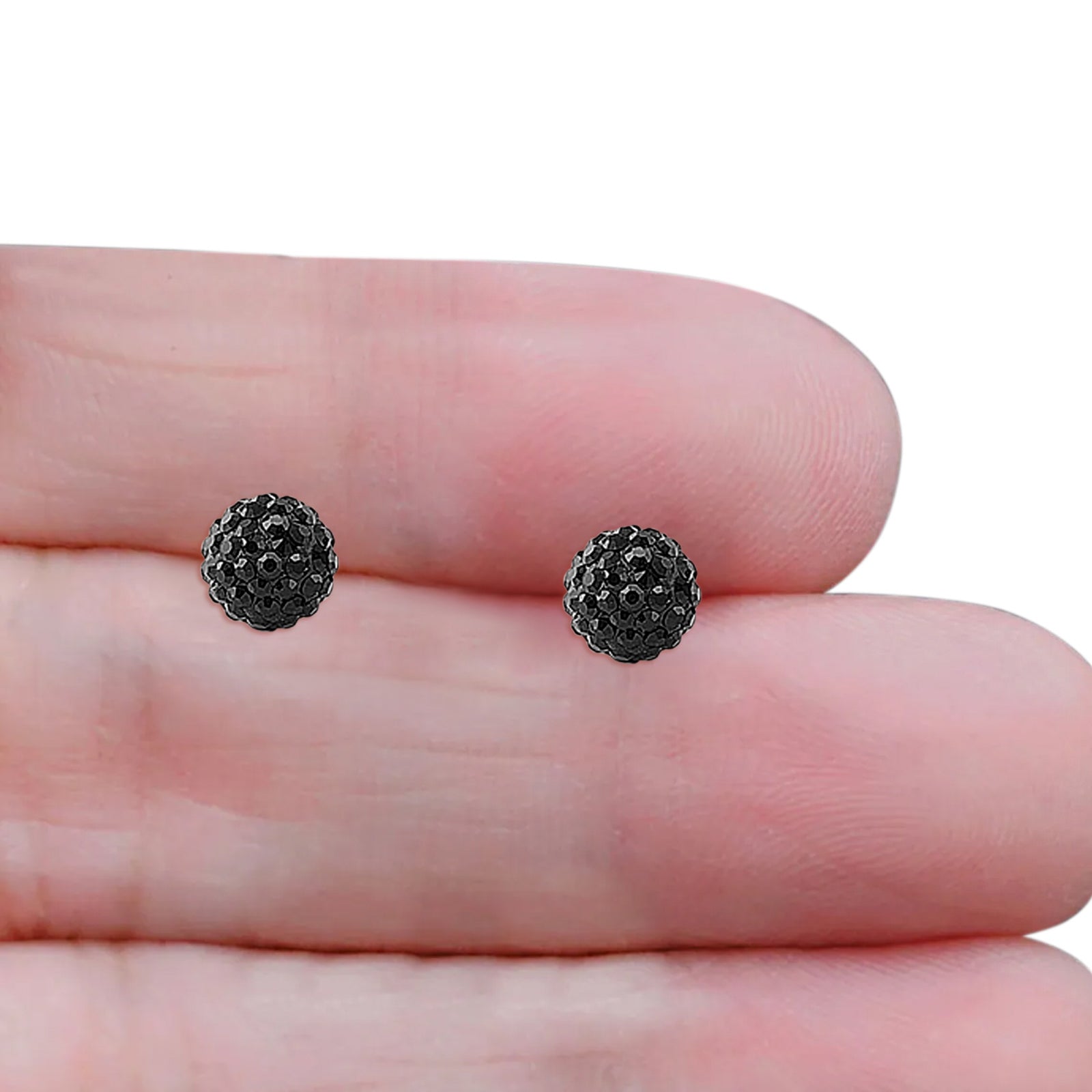 Full Ball Stud Earrings