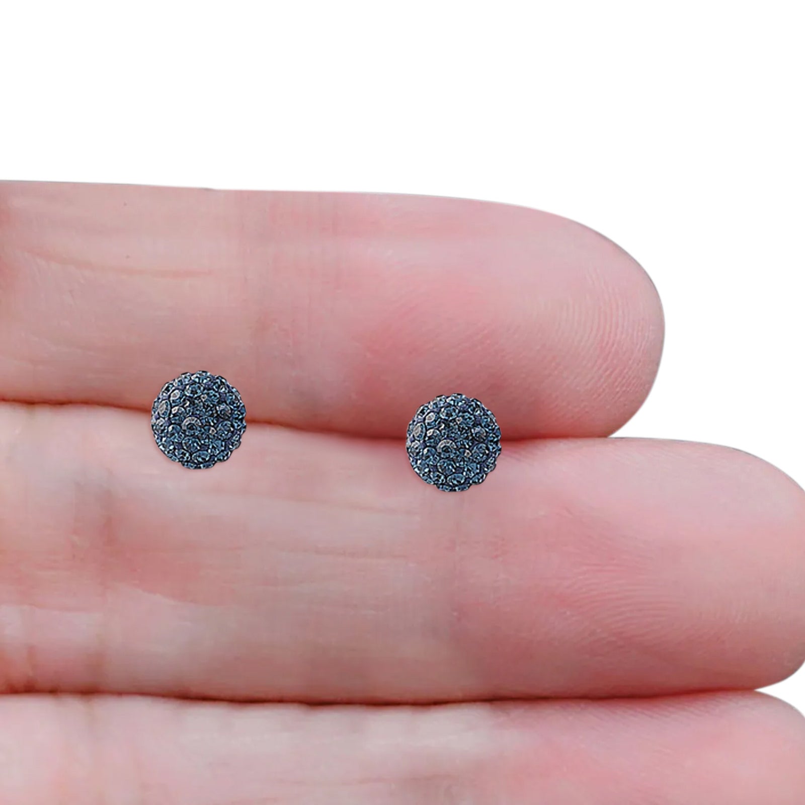 Full Ball Stud Earrings