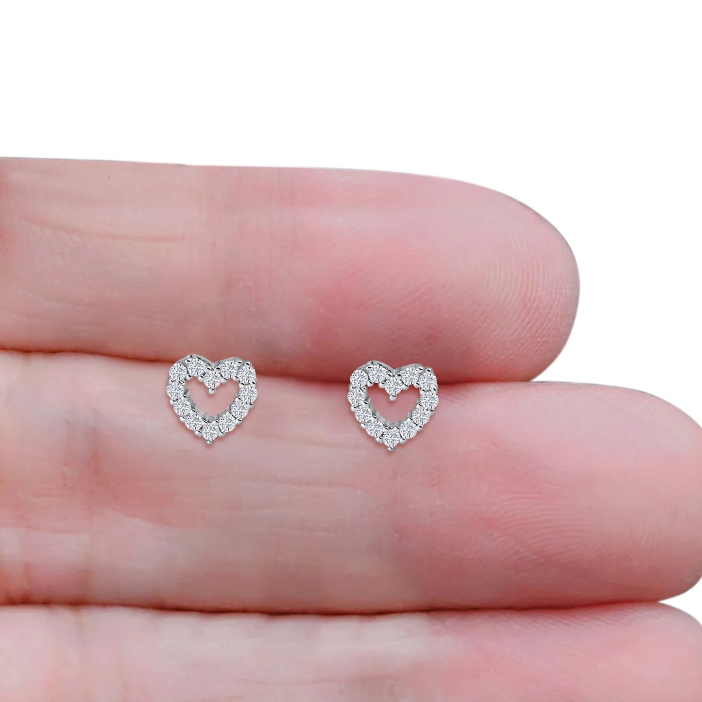 Heart Stud Earring