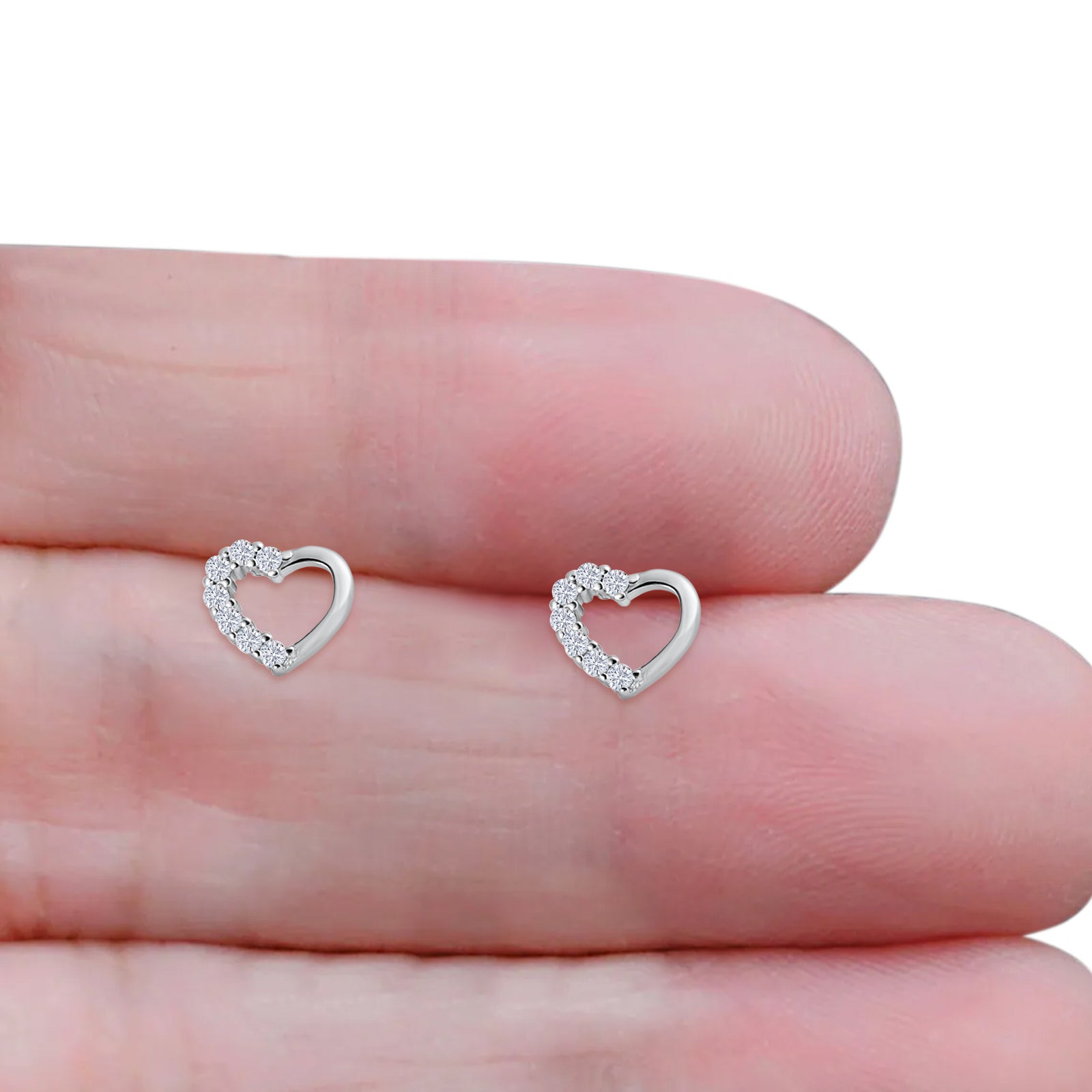 Heart Stud Earring