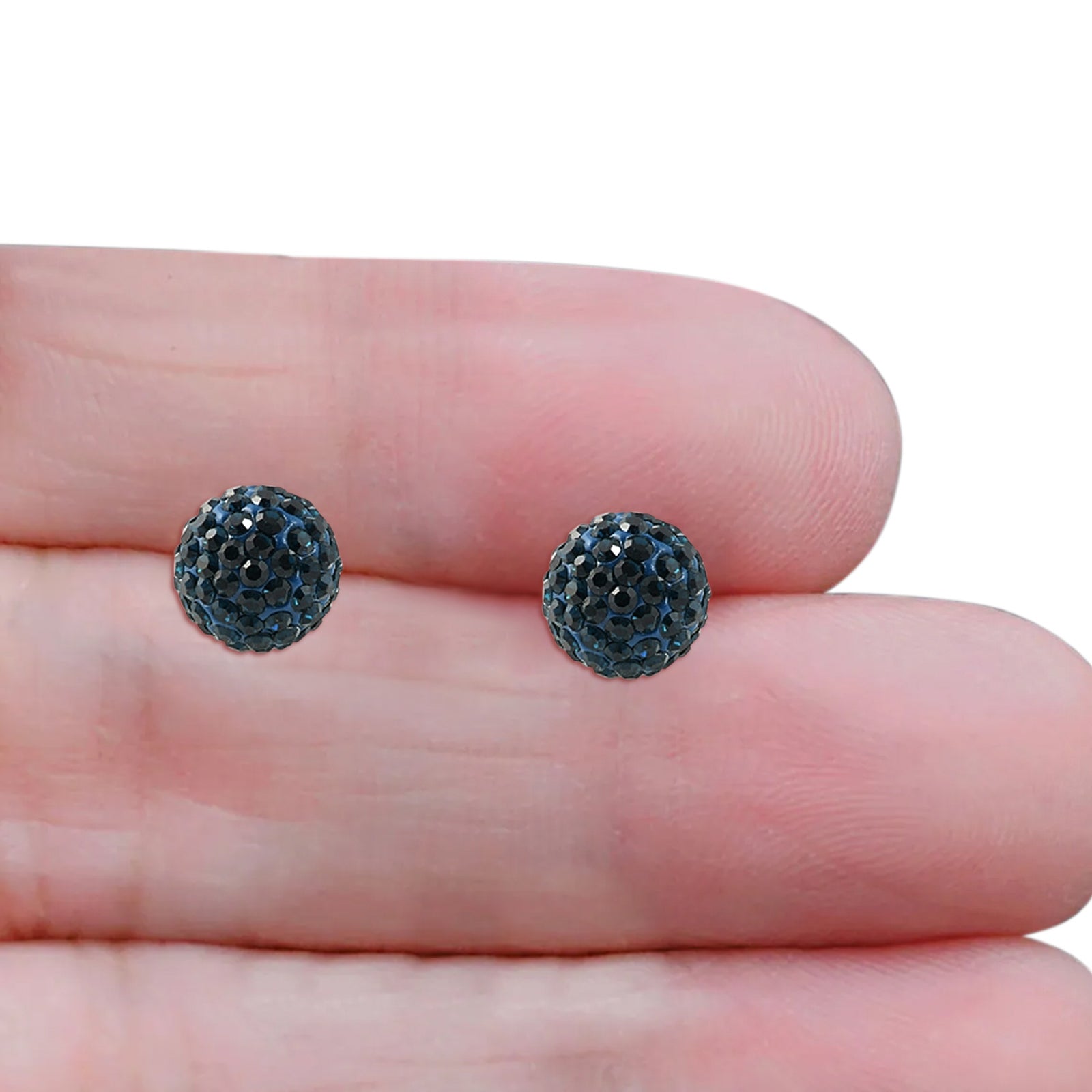 Full Ball Stud Earrings