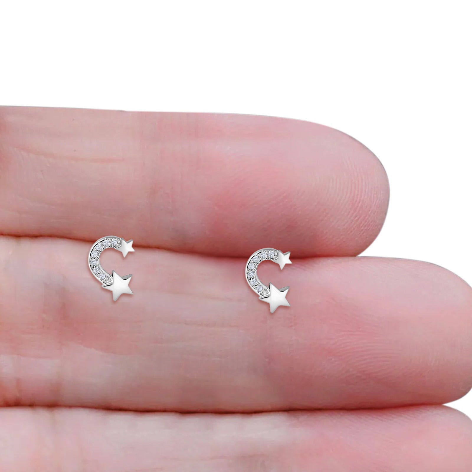 Shooting Star Stud Earring