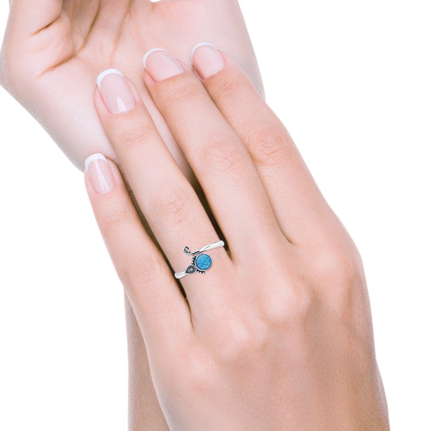 Beaded Adjustable Ring