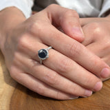 Round Halo Diamond Ring