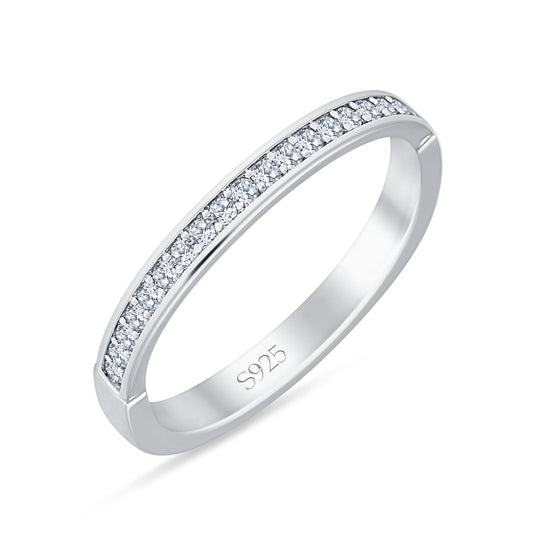 Half Eternity CZ Band