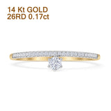 Solitaire Promise Engagement Band