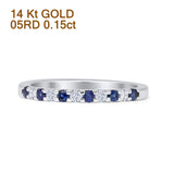 Half Eternity Stackable Diamond Band