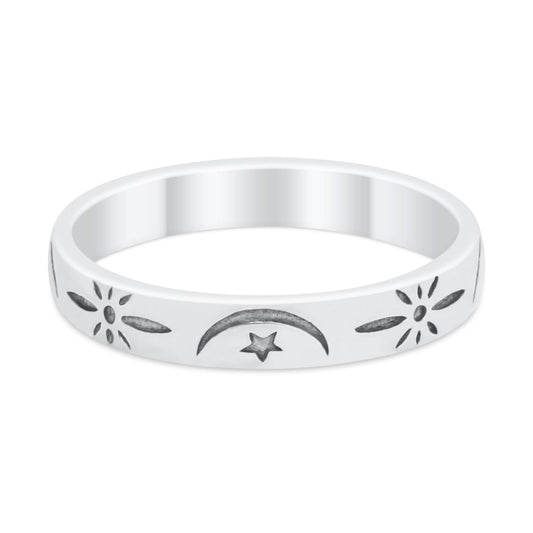 Moon Star Ring