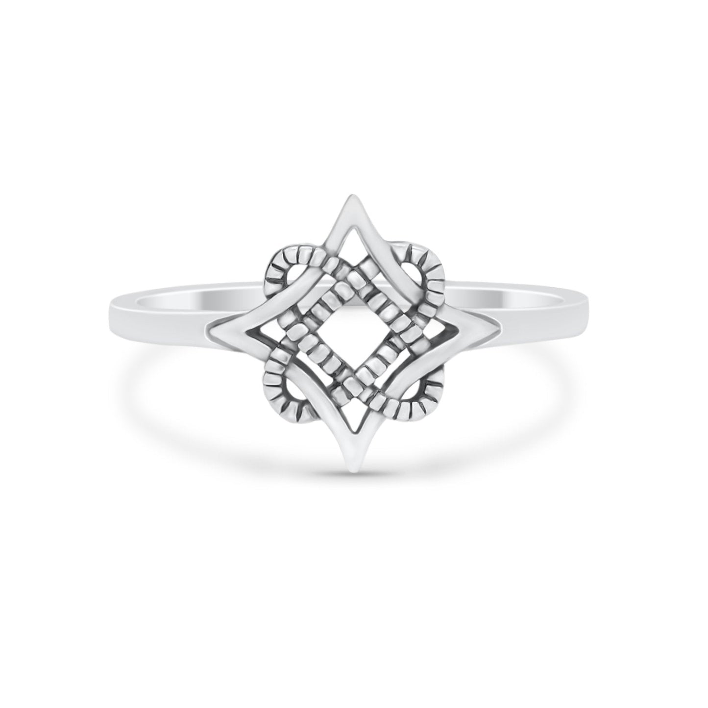 Love Celtic Knot Star Dainty Vintage Thumb Ring