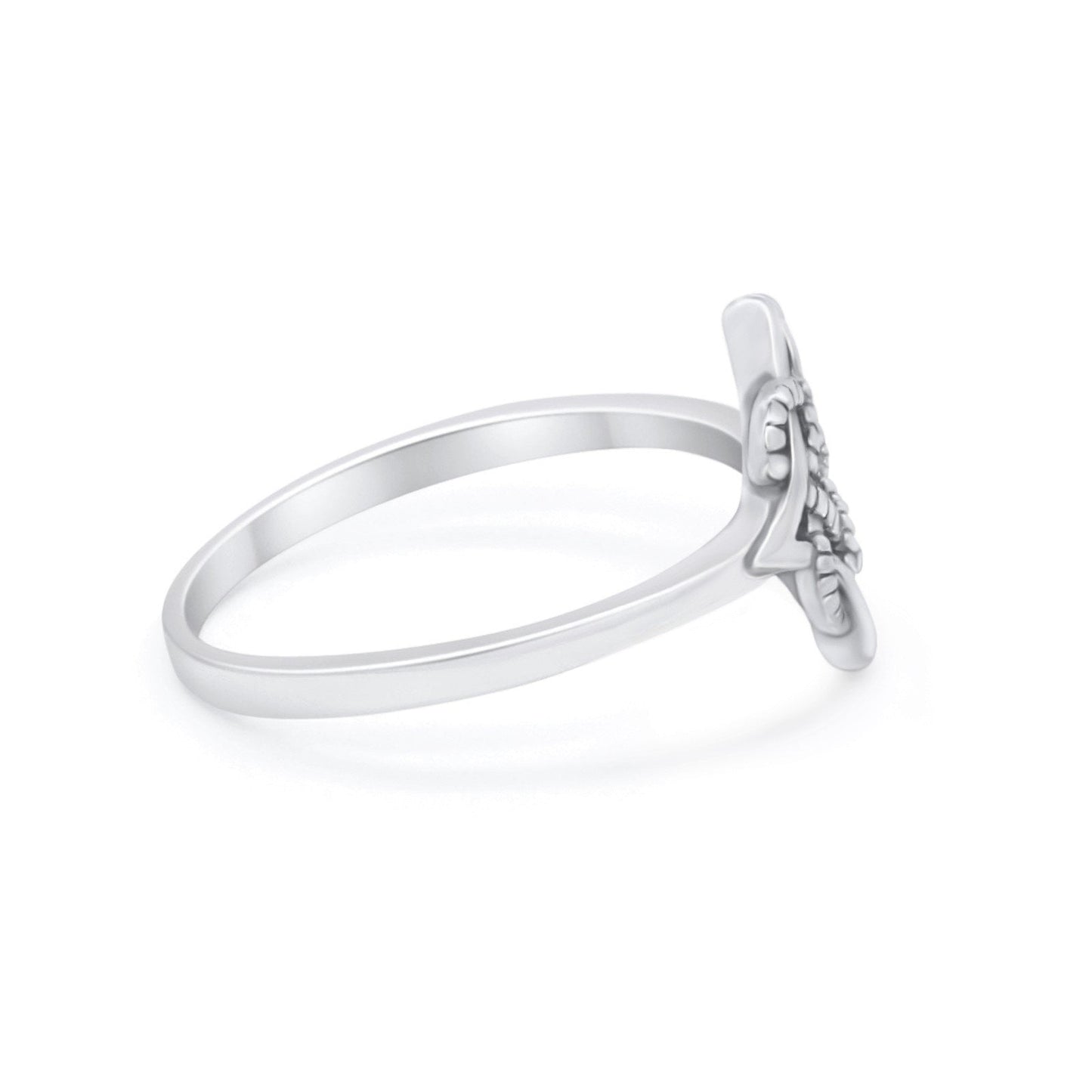 Love Celtic Knot Star Dainty Vintage Thumb Ring