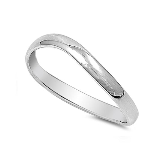 Thumb Curve Band Ring