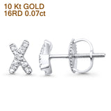 Solid 10K Gold 6.5mm 
