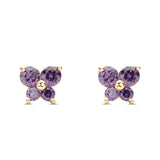 Butterfly Stud Earrings 