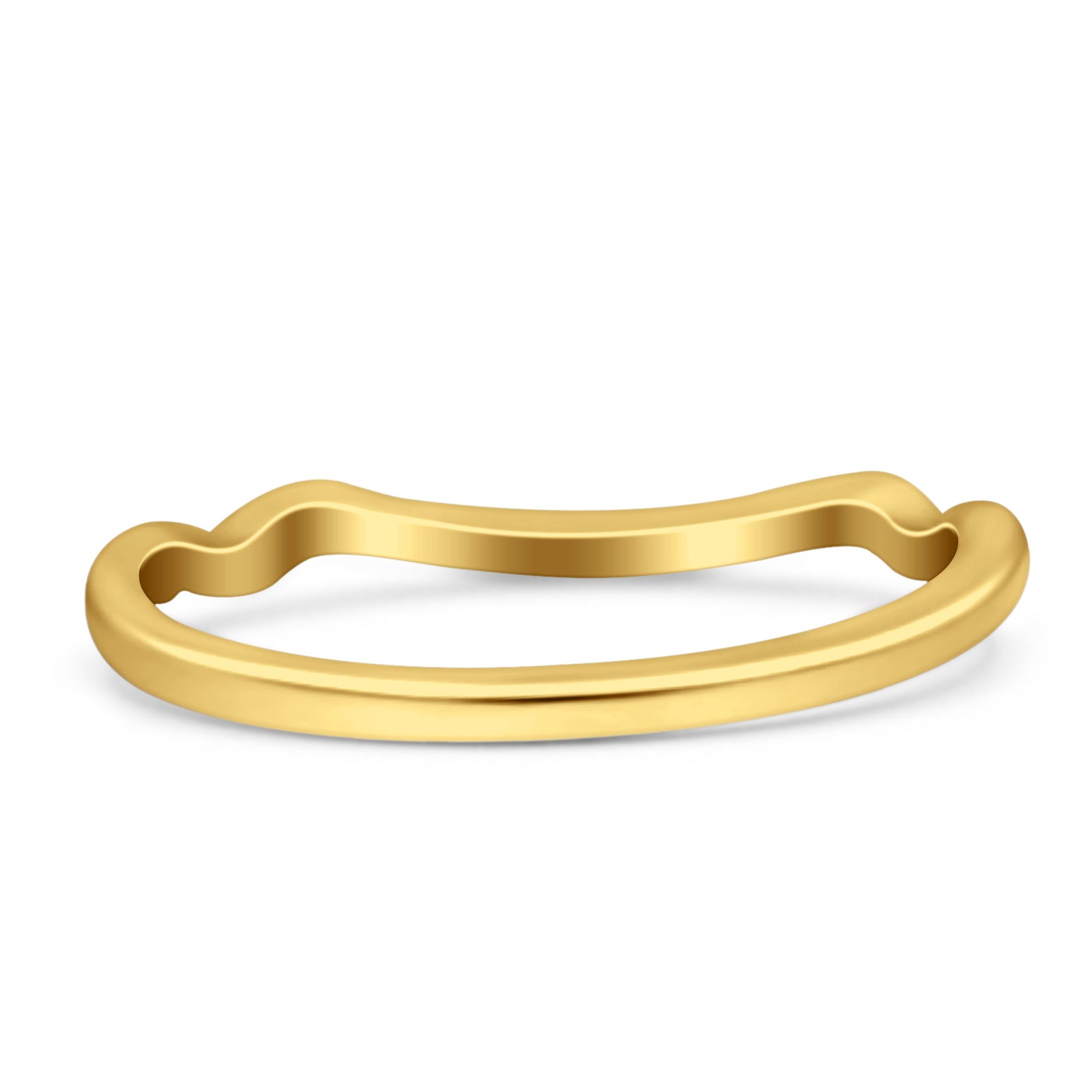 14K Gold Ladies Wedding Band Engagement Ring