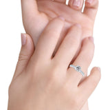 14K Gold Round GIA Certified 6.5mm D VS1 1.01ct Lab Grown CVD Diamond Engagement Wedding Ring