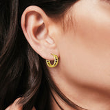 greek key earrings