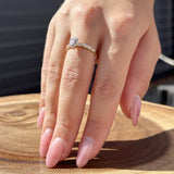 Oval Halo Bridal Diamond Ring