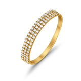 14K Gold G SI .23ct Diamond Eternity Band Anniversary Wedding Engagement Ring