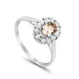 10K Gold 0.71ct Oval G SI Diamond Engagement Wedding Ring