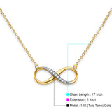  Gold Infinity Necklace